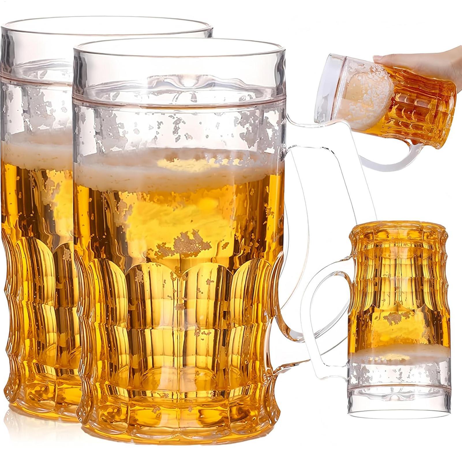 Beer Mug Handled - Забавная фальшивая пивная кружка 450 мл,