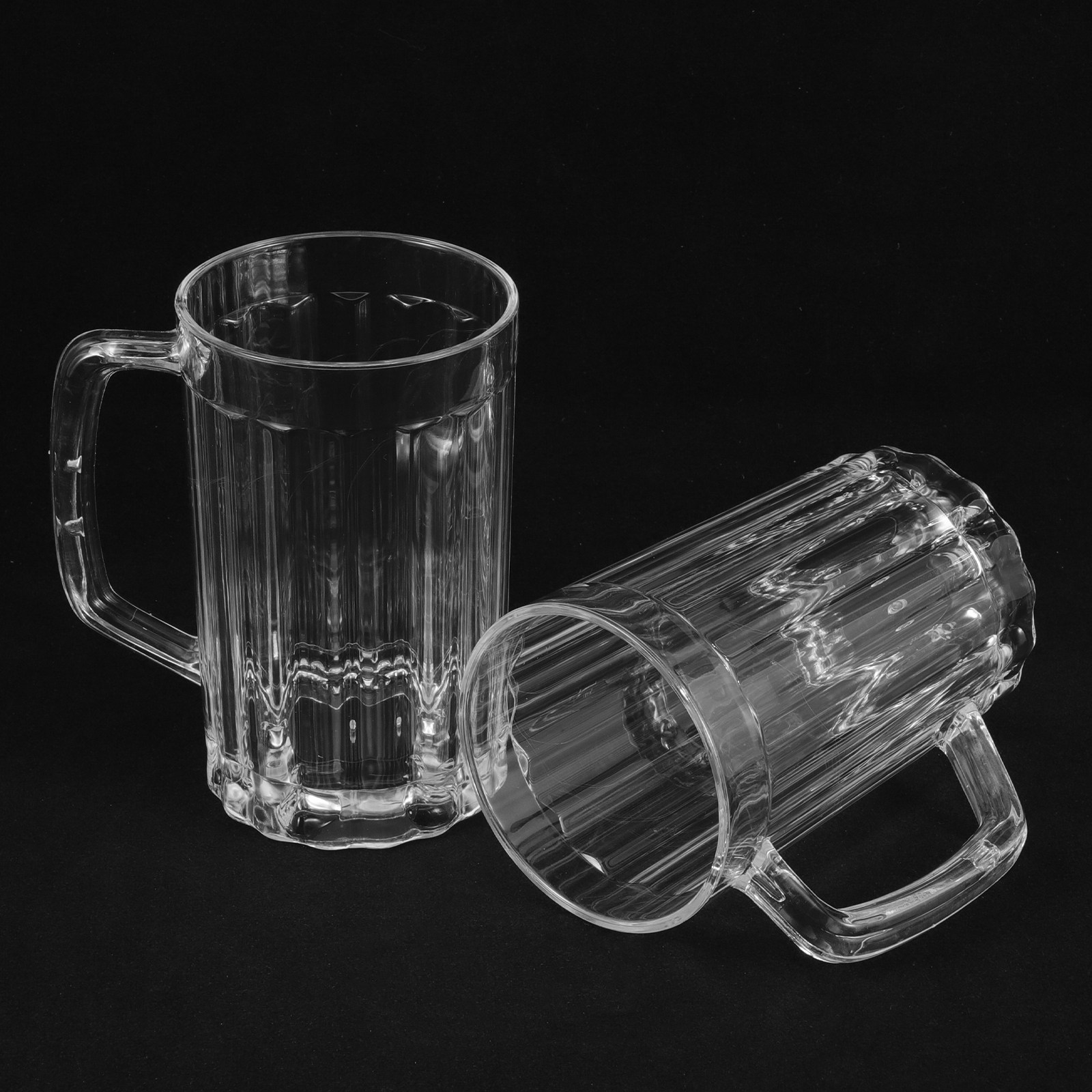 Beer Mug Handled - 2 шт. 500 мл высококачественные пластиковые
