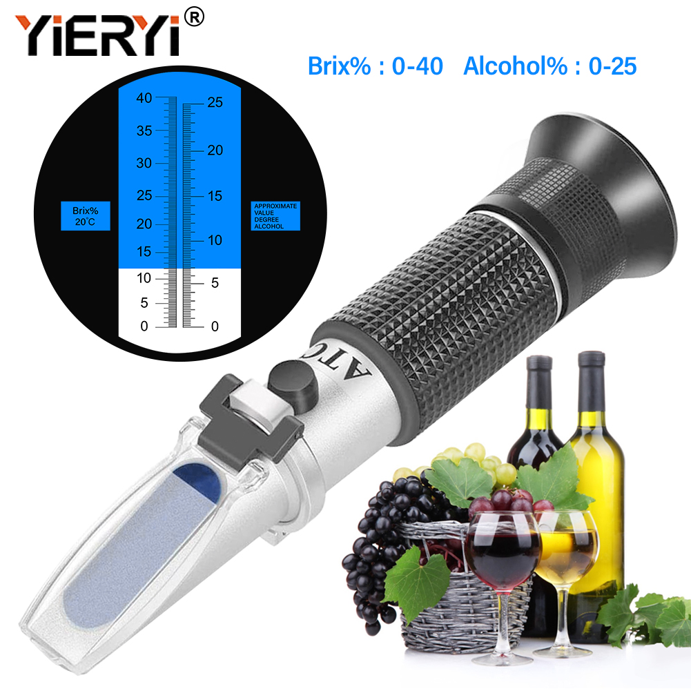 Wine Beer Brand - Рефрактометр Yieryi 100% новый, для измерения