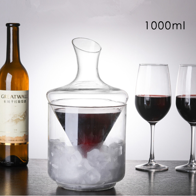 Wine Glass Set Crystal - Ведро для льда, графин, наклонная пирамида,