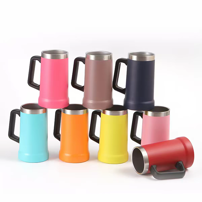 Beer Mug Handled - Термокружка-стайн из нержавеющей стали с ручкой,