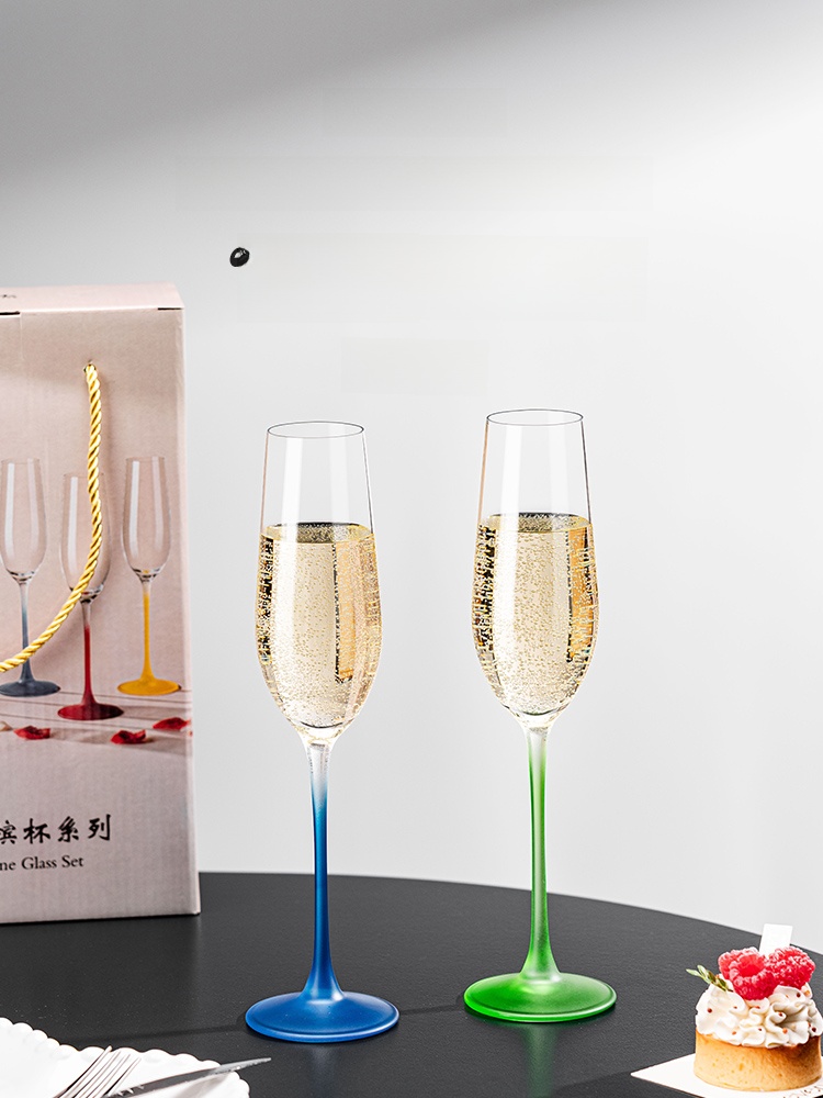 Wine Glass Set Crystal - Новый набор бокалов для шампанского 2026