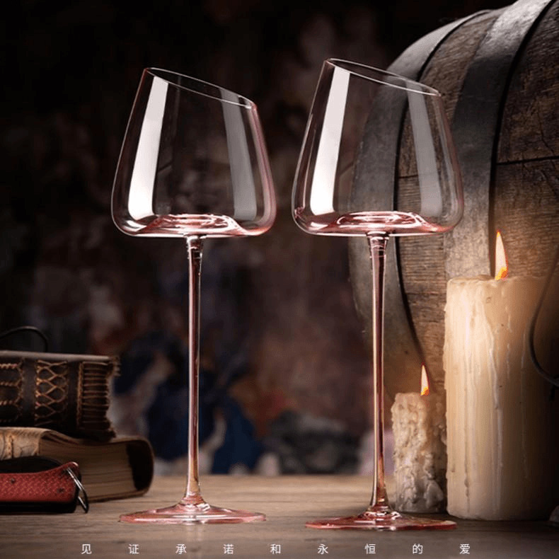 Французский розовый фламинго,  – обзор и цена Wine Glass Set Crystal
