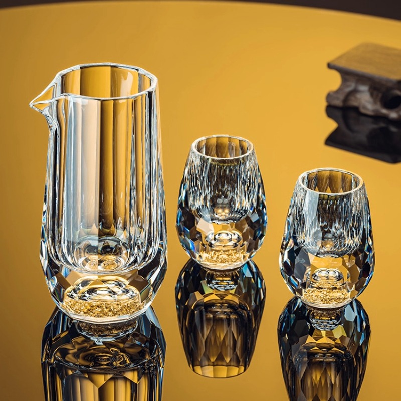 Набор чашек Baijiu с кристалла – обзор и цена Wine Glass Set Crystal