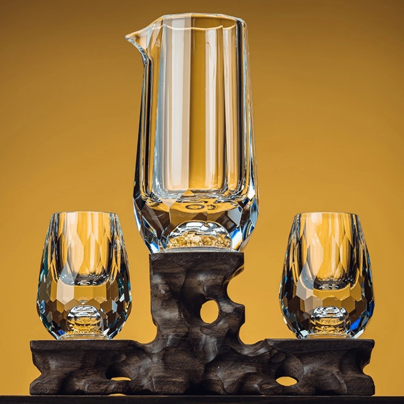 Набор чашек Baijiu с кристалла – обзор и цена Wine Glass Set Crystal