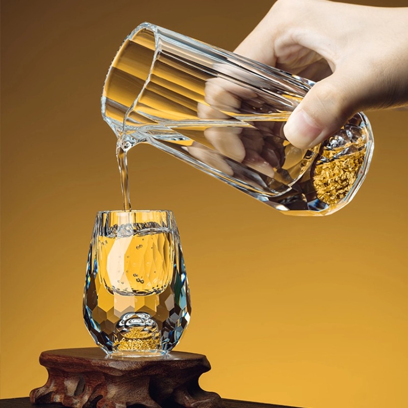 Набор чашек Baijiu с кристалла – обзор и цена Wine Glass Set Crystal
