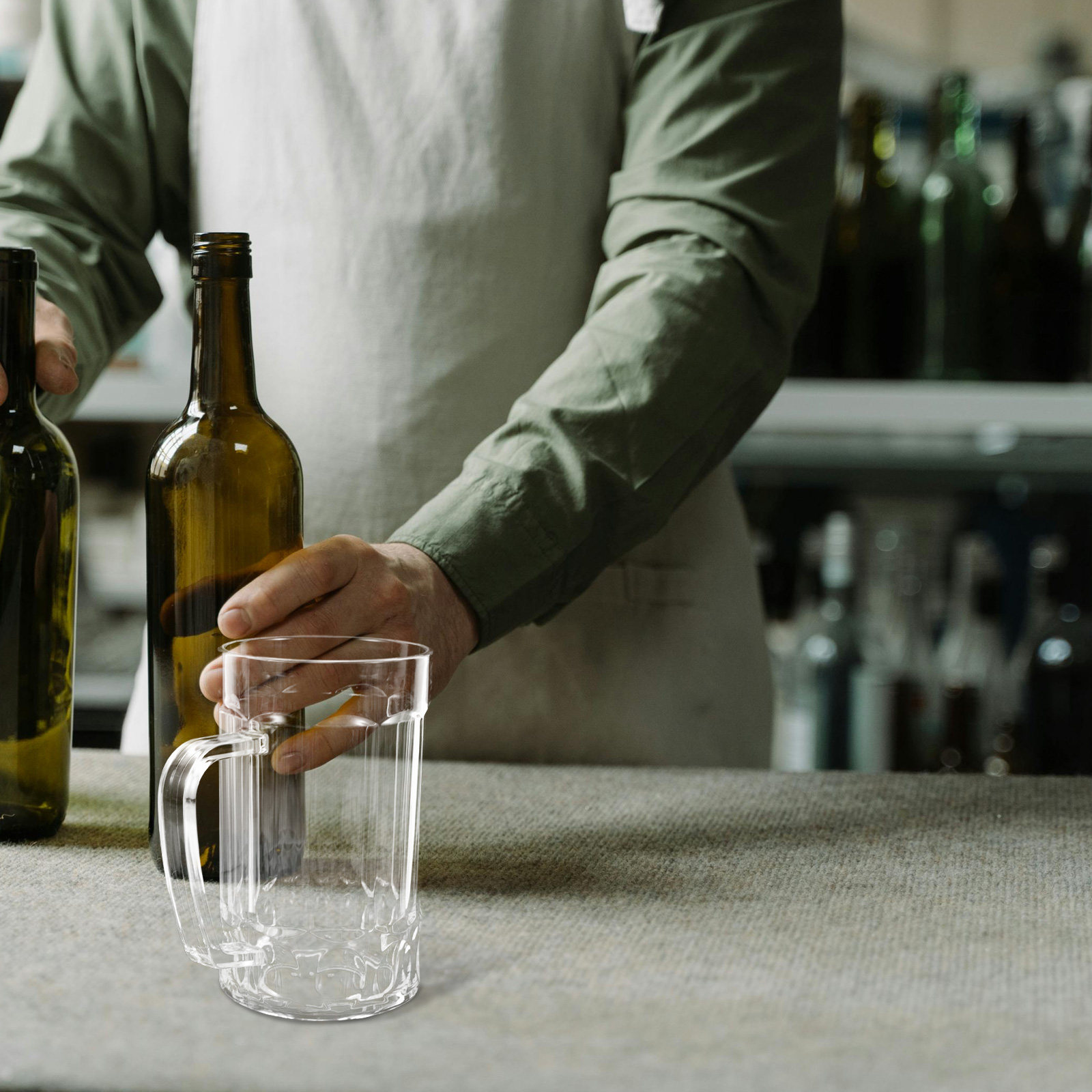 Акриловая пивная кружка с ручк – обзор и цена Beer Mug Handled