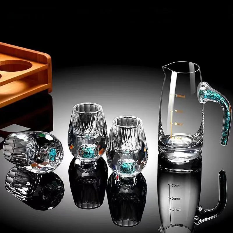 Золотая фольга, маленький бока – обзор и цена Wine Glass Set Crystal