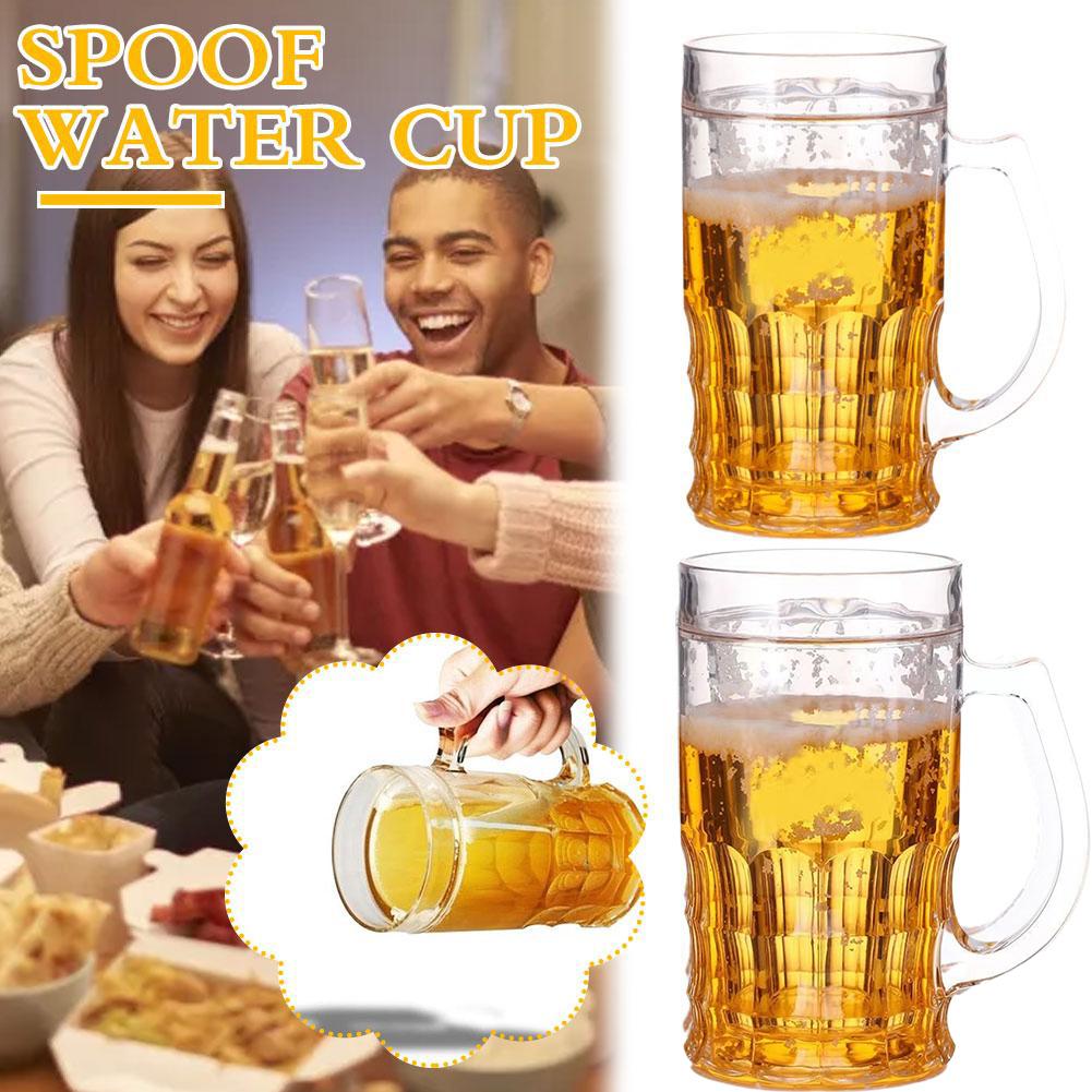 Забавная поддельная пивная кру – обзор и цена Beer Mug Handled